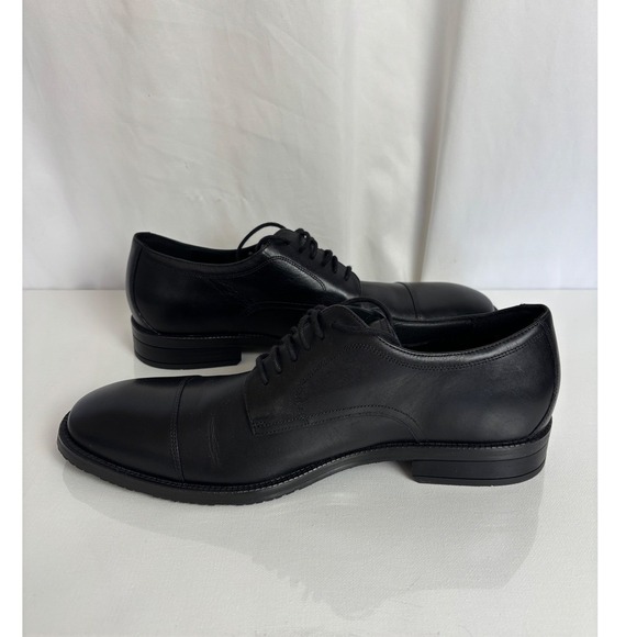 NWT Cole Haan ME Cap Oxford Shoes Mens Size 9 Black Waterproof Leather Oxford main image 4